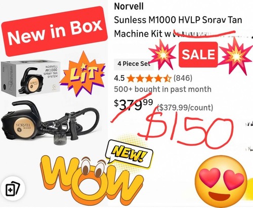 Norvell sunless m1000 hvlp - norvell,