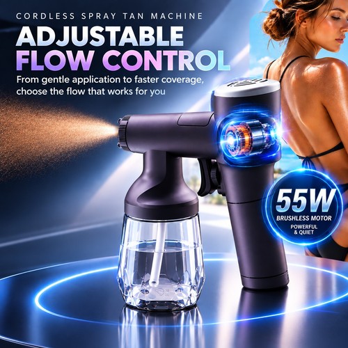 Cordless spray tan machine - spray,